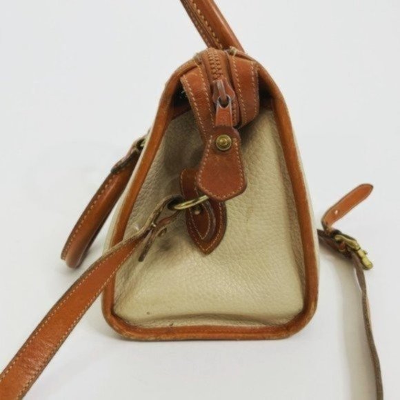 Vintage Dooney & Bourke Tan Pebble Leather Purse - Picture 3 of 10